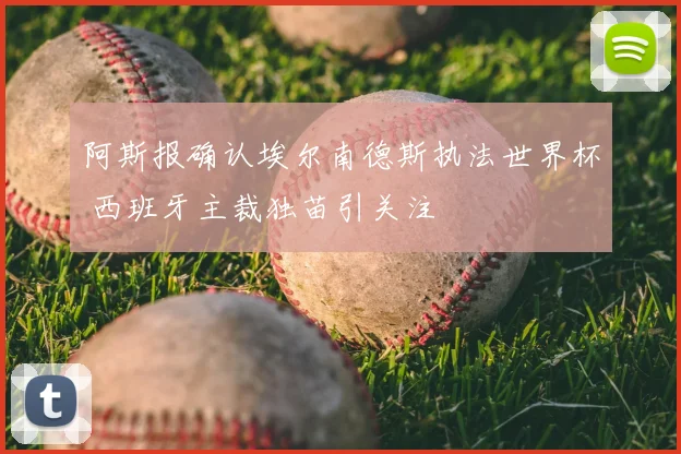 阿斯报确认埃尔南德斯执法世界杯 西班牙主裁独苗引关注