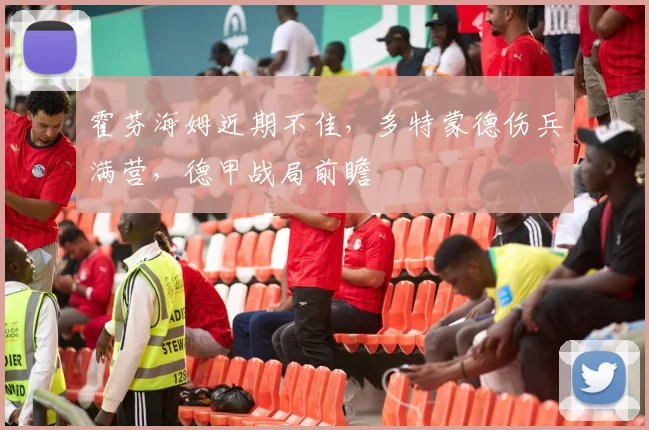 霍芬海姆近期不佳，多特蒙德伤兵满营，德甲战局前瞻